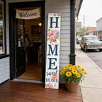 Home Sweet Home Welcome Sign for Front Porch, Farmhouse Yard Signs Home Decor - Image 4