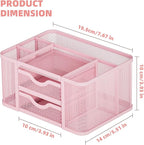 Marbrasse Mesh Desk Organizer, Pen Organizer - Image 4