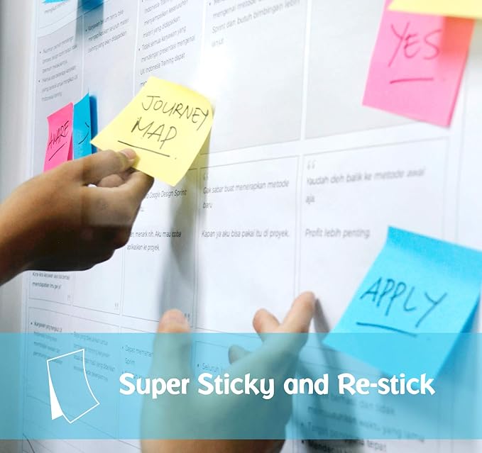 Agoer 1200 Sheets Mini Sticky Notes - Image 2