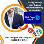 Magnet Me Up Custom Printed Magnetic Name Tag Badge - Image 3