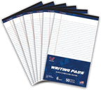 Woodlake Legal Pads 8.5 "x 14" – 6‑Pack, Wide Ruled, Premium White Paper Pad No by Unknown