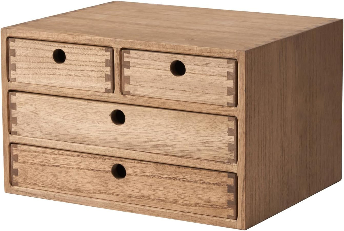 Kirigen Wood Desktop Storage Cabinet/Workspace Document Office necessity
