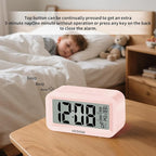 KESHIDE Travel Digital Alarm Clock Battery Operated - Image 3