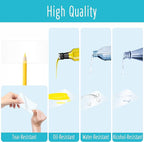 500 PCS Label Protector, Transparent Waterproof Clear Wafer Seal Stickers - Image 3