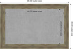 Amanti Art Grey Framed Magnetic Board 30x46 Large Vision Board - Image 4
