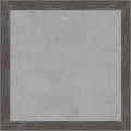 Amanti Art Grey Framed Magnetic Board 23x23 Medium Vision Board by AmantiArt