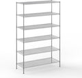 Regal Altair 24" Deep x 60" Wide x 96" Height Wire Shelving Kit | 6-Tier | NSF