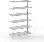 Regal Altair 24" Deep x 60" Wide x 96" Height Wire Shelving Kit | 6-Tier | NSF by Regal+Altair