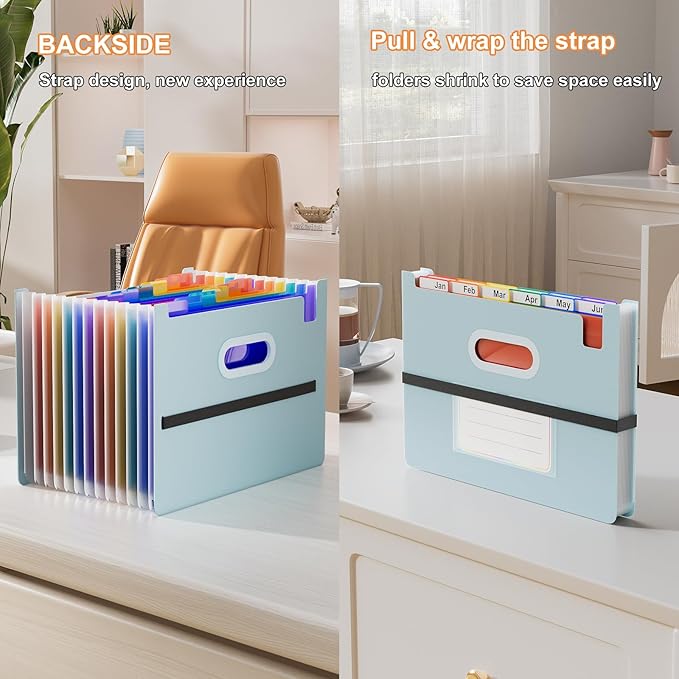 ThinkTex Accordion File Organizer, 12 - Image 6