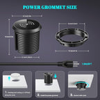 XBA PD 20W USB C Desk Power Grommet - Image 6