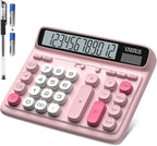 Desktop Calculator with Extra Large 5-Inch LCD Display, 12-Digit Two Way Power by yxzzhx