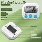 Xuhal 28 Pcs Digital Timers for Teachers Classroom Kitchen Countdown Timers for - Image 4