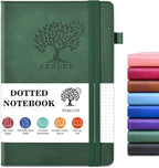 PERCUN Dotted Journal Notebook for Men & Women, 160 Pages Dot Grid notebook for by PERCUN