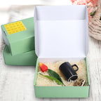 PHAREGE 12x9x4 inch Gift Shipping Boxes Bulk 20 Pack Green, Tab Lock Tuck Top - Image 3