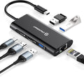 UtechSmart USB C Hub, Ethernet Multiport Adapter 6 in 1 USB C to HDMI Dock by UtechSmart
