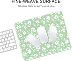 Auhoahsil Mouse Pad, 12 x 10 in Simple Flower Theme Computer Mouse Pad - Image 4