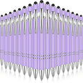 Zonon 38 Pieces Rubberized Ballpoint Pen by Zonon