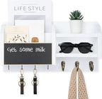 Lwenki Mail and Key Holder – Wall Mount Key Hanger - Image 7