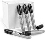 Buecs King Size Permanent Markers, Chisel tip, Waterproof & Smear Proof Markers - Image 2
