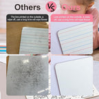 Dry Erase Boards 6 Pack, Double Sided Small Whiteboards - Image 6