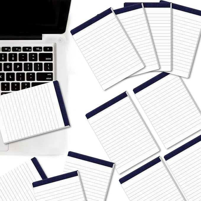 12 Pack Note Pads 4x6 Inch Small Lined Writing Memo Pads Refills Easy Tear no - Image 5