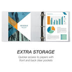 Samsill Economy 2 Inch 3 Ring Binder Bulk Pallet, Made in The USA, Round Ring - Image 5