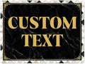 Custom Sign, Custom Street Sign, 11 Font Colors, 13 Font Styles, 4 Hole Options by MySignCenter