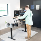 VIVO 42 inch Height Adjustable Stand Up Desk Converter, V Series, Quick Sit to - Image 3