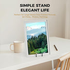 TR-LIFE 14 Inch Black Metal Plate Stand - Image 6