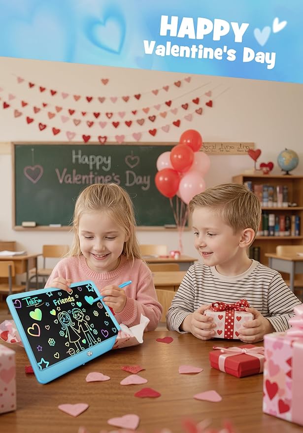 TEKFUN LCD Writing Tablet for Kids Boys Toys, 12 Inch Erasable Doodle Board - Image 8
