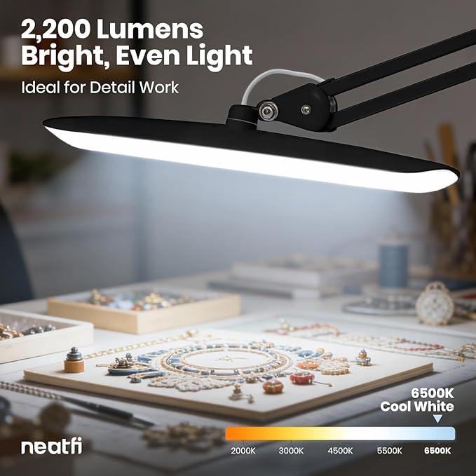 Neatfi XL 2, 200 Lumens LED Desk Lamp - Image 6