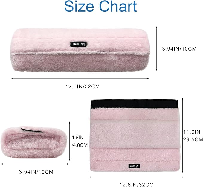 SPRING SEAON Wheelchair Armrest Covers 2 Pack Soft Memory Foam Wheelchair - Image 6