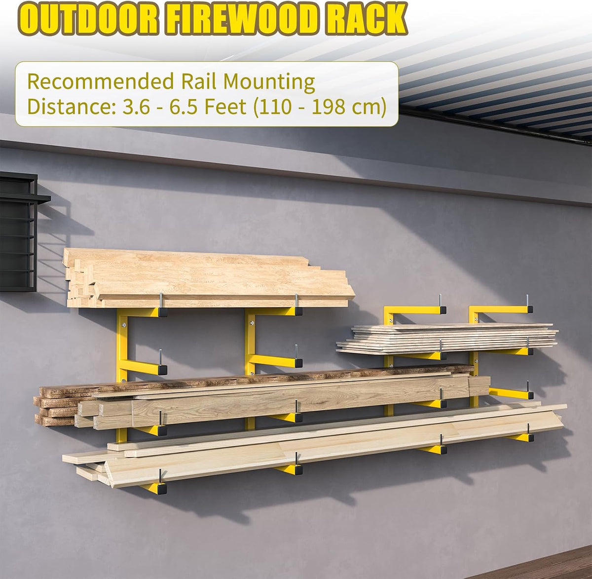 lumber storage rack, wood storage racks wall mount on a desk or shelf