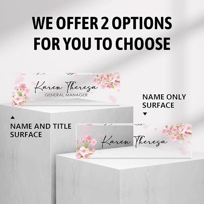 Custom Office Name Plate, Personalized Gifts - Image 6