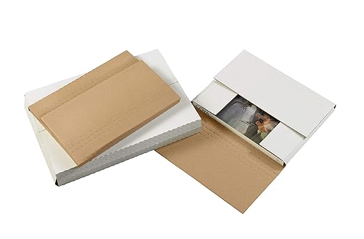 Tape Logic TLM1BK Easy-Fold Mailers, 11 1/8" x 8 5/8" x 2" White - Image 3