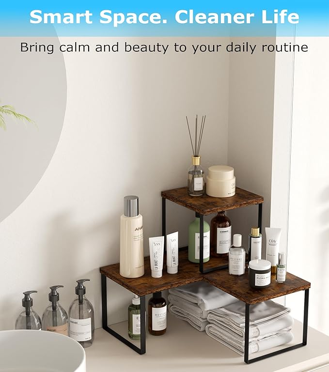 Aothia Wood Desktop Shelf for Top of Desk - Image 7