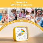Visual Timer for Kids with Pause Function, Cute Silent Timer with Rainbow for - Image 6