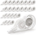 JEFURE 24 Pcs Transparent Correction Tape, 236 Inch Tear-Resistant Bulk by JEFURE