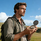 Retirement Gifts for Men, Compass Gifts, You Will Be Missed Vintage Compass - Image 5