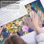 QIYI Large Desk Pad, Waterproof PU Leather Mouse Pad - Image 4