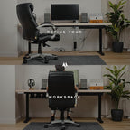 No-Drill Under Desk Cable Management Tray - Image 7