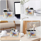 Famame Vintage Splash Dragonfly Pencil Holder - Image 4