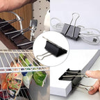 Extra Large Binder Clips 2.4 Inch, Large Binder Clips Big Paper Clips Clamps - Image 6