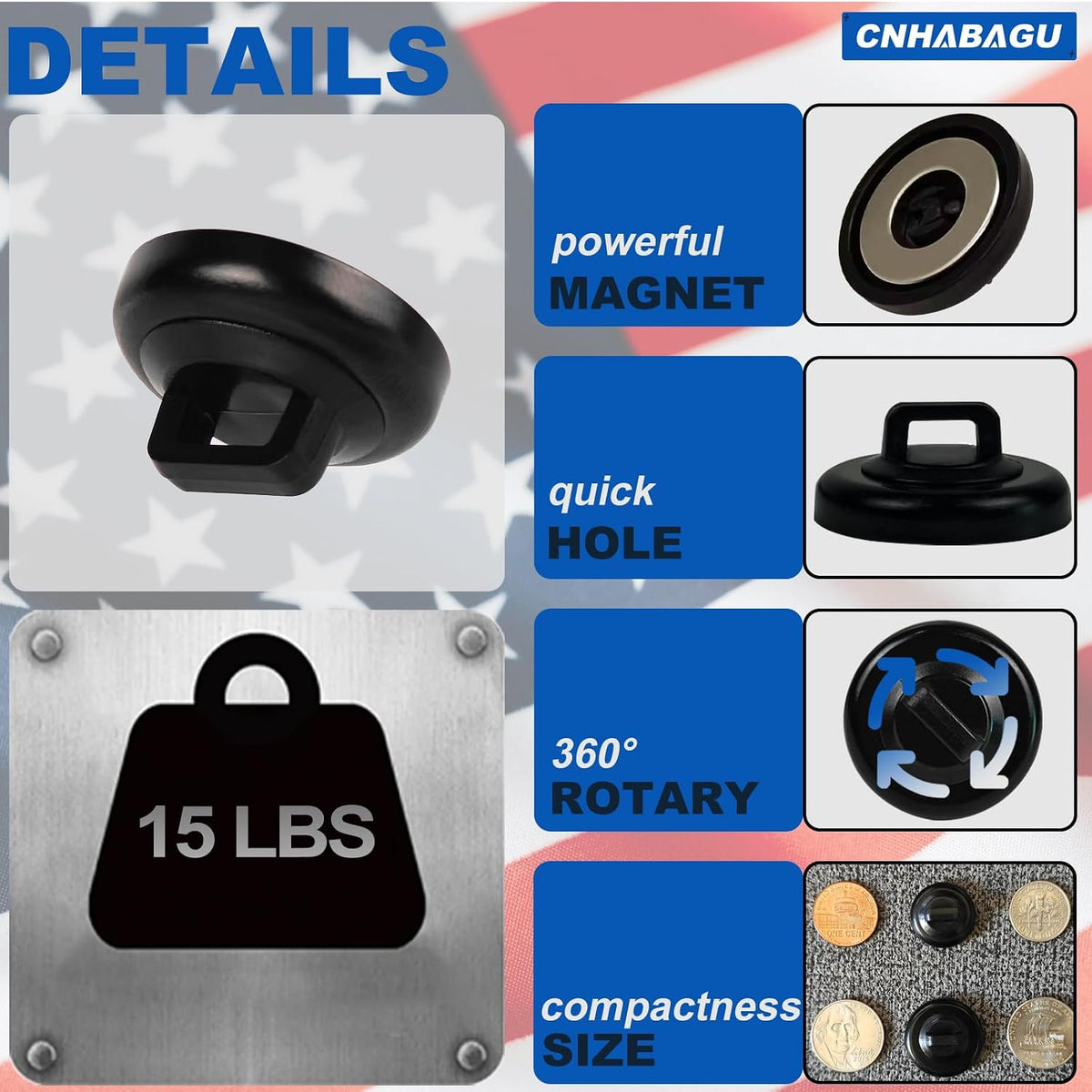Magnetic Zip Tie Mounts Magnet Cable Tie Mount