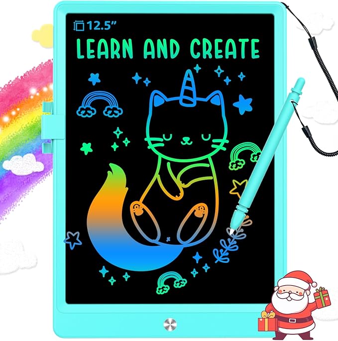 BUKEBU LCD Writing Tablet Doodle Board, 12.5 inch Colorful Drawing Pad by BUKEBU