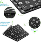Black 2-Pack Desk Dividers for Students, Waterproof Plastic Study Carrel Divider - Image 2