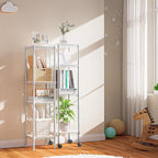 M MZG 480 lbs Storage Shelves 4 Tier Shelving Units - Image 8