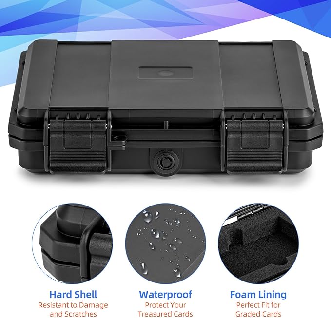 MewVeer Graded Card Case, Trading Card Storage Box, Top Loader Storage Cases - Image 2