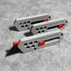 XHM Awesome Small Box Cutter Retractable Blade Ultility Knife, by Unknown