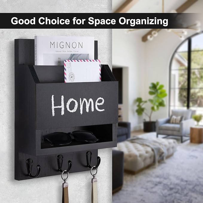 Lucundm Key and Mail Holder for Wall, Key Holder - Image 2